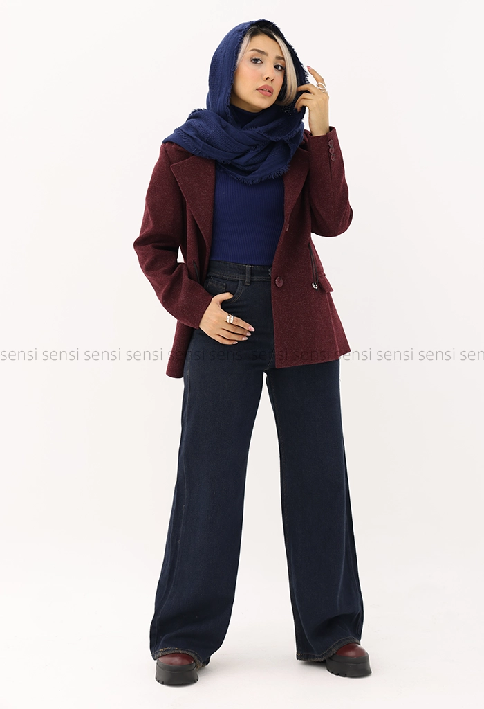 شلوار جین فول بگ کد1005167